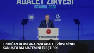 Erdoğan Uluslararası Adalet Zirvesi’nde konuştu BM sistemini eleştirdi