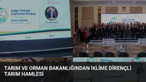 Tarım ve Orman Bakanlığından İklime Dirençli Tarım Hamlesi