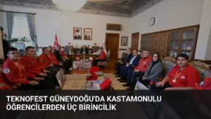 TEKNOFEST Güneydoğu’da Kastamonulu Öğrencilerden Üç Birincilik