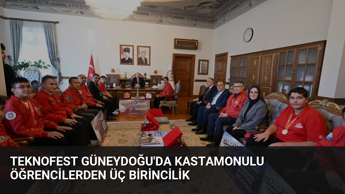 TEKNOFEST Güneydoğu’da Kastamonulu Öğrencilerden Üç Birincilik
