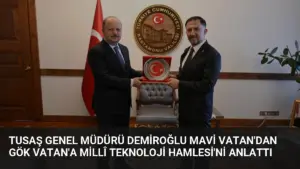 TUSAŞ Genel Müdürü Demiroğlu Mavi Vatan’dan Gök Vatan’a Millî Teknoloji Hamlesi’ni Anlattı