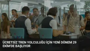 Ücretsiz Tren Yolculuğu İçin Yeni Dönem 29 Ekim’de Başlıyor